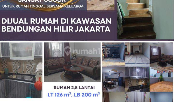 Dijual Rumah Mewah di Kawasan Bendungan Hilir SHM 1