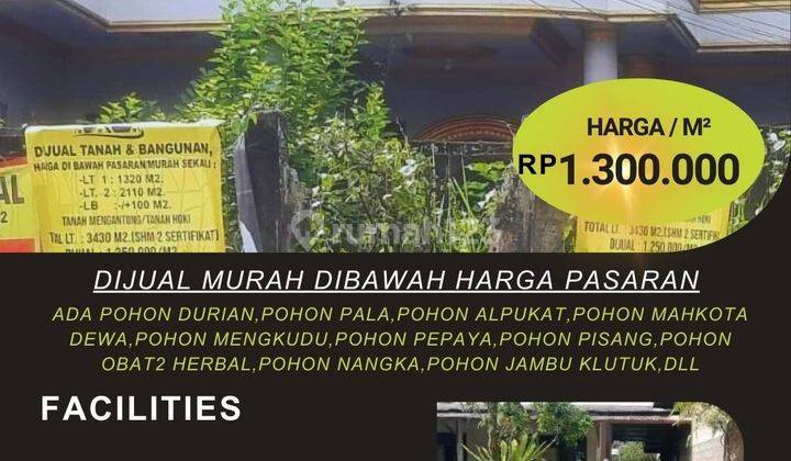 Dijual Tanah 3.430 m² di Dijual Murah dibawah Harga Pasaran di Caringin Bogor 1