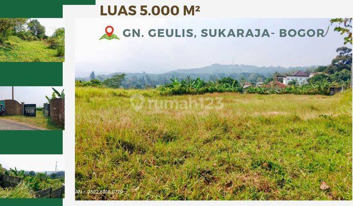 Dijual Tanah di Gunung Geulis Sukaraja Bogor 1