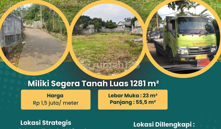 Dijual Tanah Murah Rp 1,5 juta/m Di Kemang Bogor  1