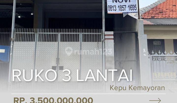 Ruko 3 Lantai Murah Di Kemayoran Cocok Untuk Usaha 1