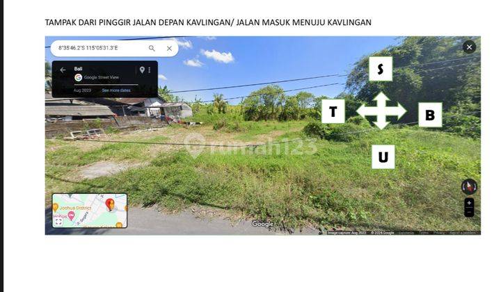 Jual Tanah Luas 150m2 Sampai 800m2 Cocok Untuk Vila Private 1