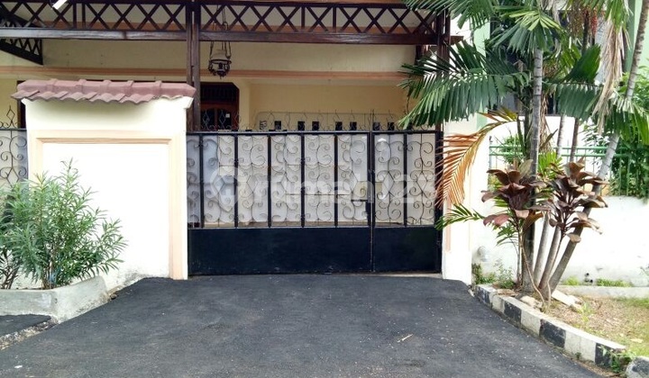 For Rent Large House In Kayu Putih, Cheap, 2 Floors 10 M Wide, 2 Car Road