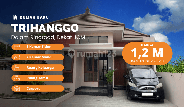 Dekat Jogja Kota Dijual Rumah Baru Dalam Ringroad Di Trihanggo  1