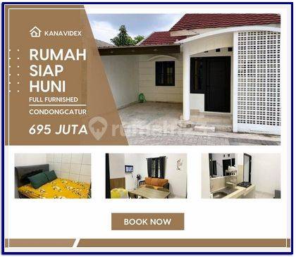 Cari Rumah Murah Condongcatur, Depok Sleman Full Furnish 1