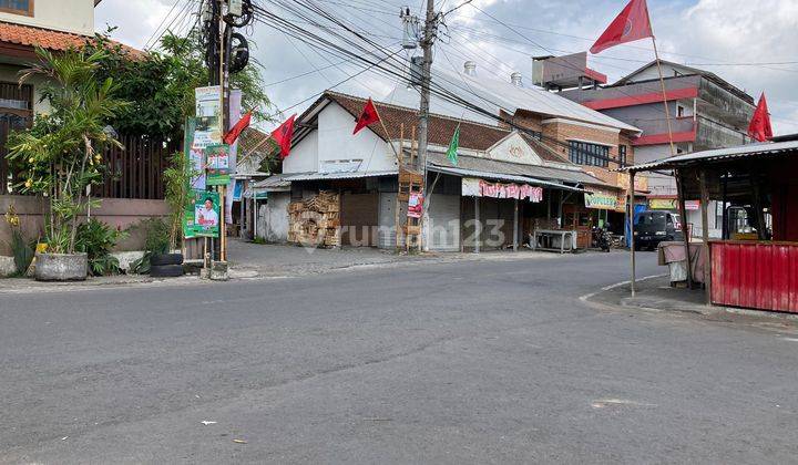 Dijual Tanah SHM Bonus Ruko Pasar Kolombo, 170 M Jl. Kaliurang 1