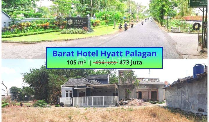 Tanah Jombor Murah Siap Bangun, Dekat Hotel Hyyat, SHM P  1