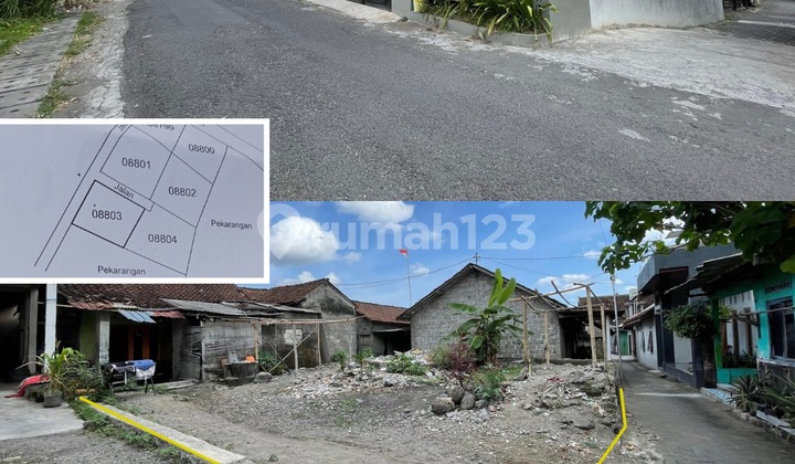 Dijual tanah utara Jl Gito-Gati, 4 Menit Masjid Suciati, dan SCH