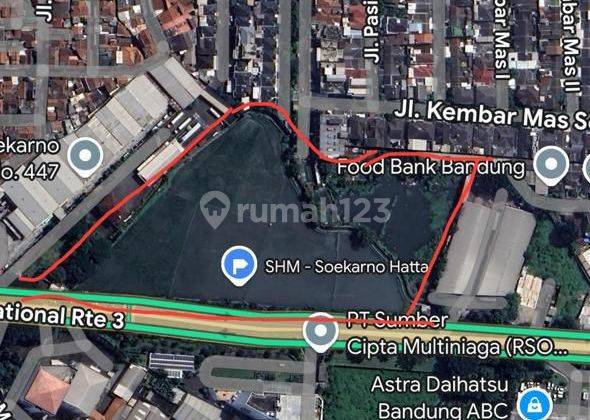 Jual Tanah Sangat Strategis di Mainroad Soekarno Hatta Bandung 1