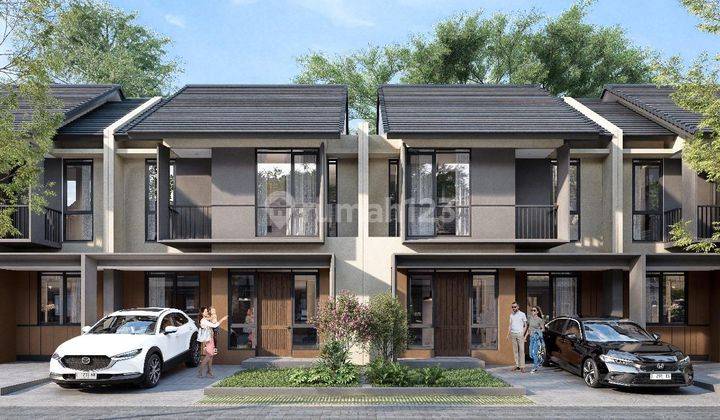 Rumah Baru Murah 2 Lantai di Cluster Alam Asri Village Cimahi 1