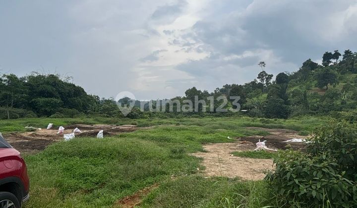 Dijual tanah kawasan rumpin bogor view gunung