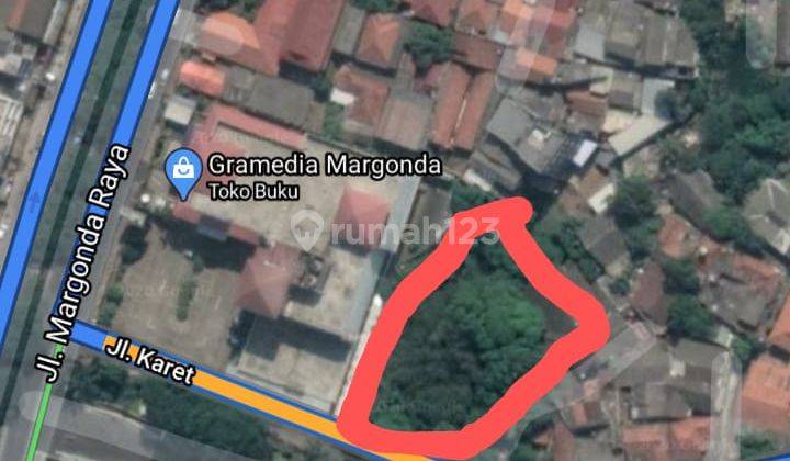 Dijual Tanah Siap Bangun di Margonda Depok 1