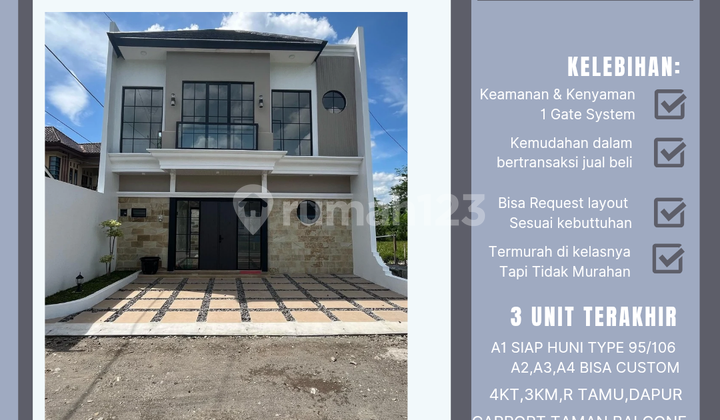 Rumah Siap Huni 2 Lantai Dalam Cluster Hook