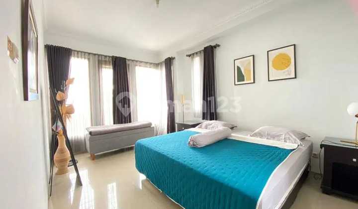 Rumah Modern Minimalis Ada Pool Furnished di Resor Dago Pakar 2