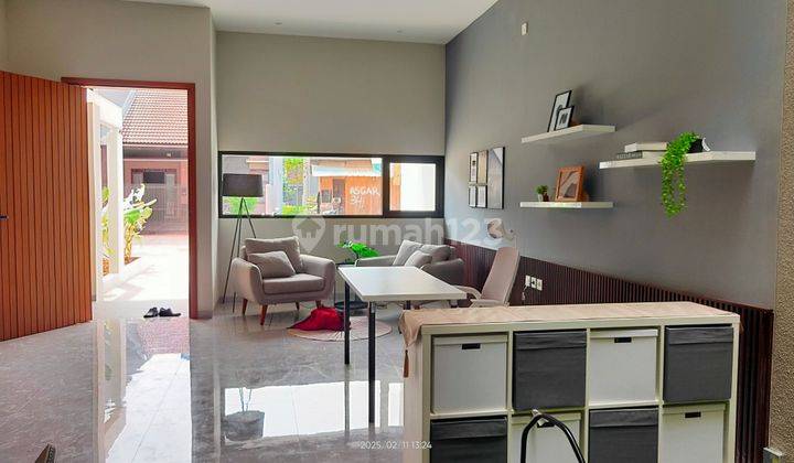 Rumah baru furnished modern minimalis di Mekar Wangi, Bandung 1