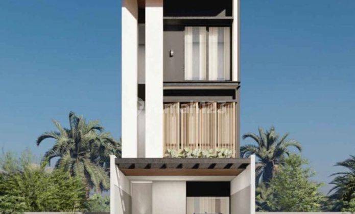 Rumah baru modern Tropical minimalis keren di Setra Duta, Bandung 1