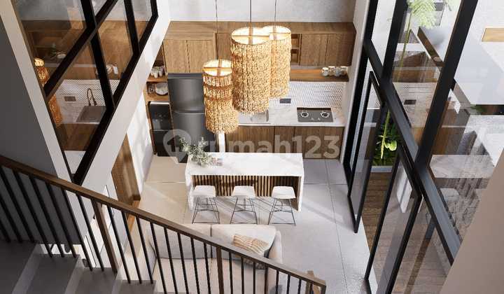 Villa Hidup Tropis Modern Baru di Ungasan Jimbaran, Bali