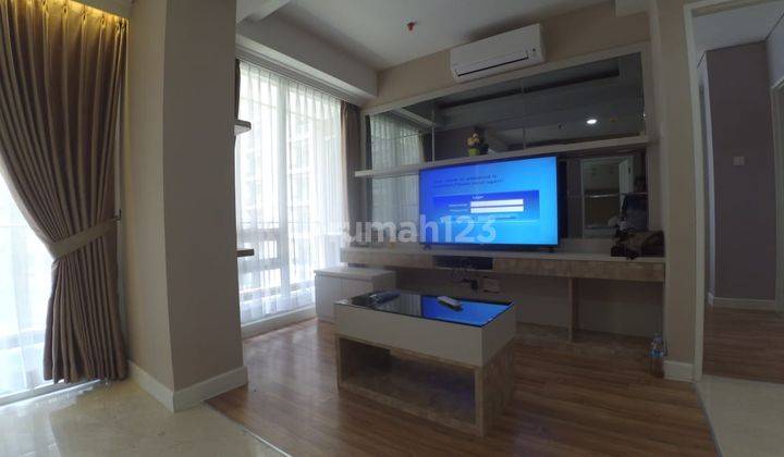 Harga murah apartemen Landmark Residence 3 BR jadi 2 BR furnished 1