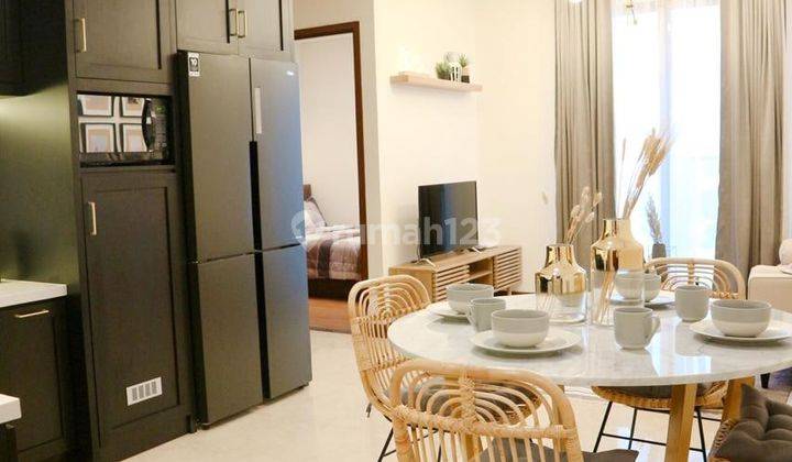 Apartemen Harga Murah 2 BR Furnish Baru di Hegarmanah Residence 1