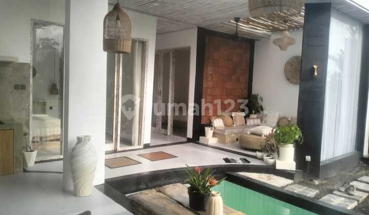 New Villa Mediterranean Design 2Br Rice Field View in Mengwi, Badung