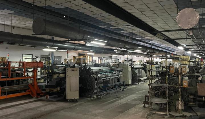 Denim Fabric Factory Along with Business Ventures in Cibaligo, Leuwi Gajah