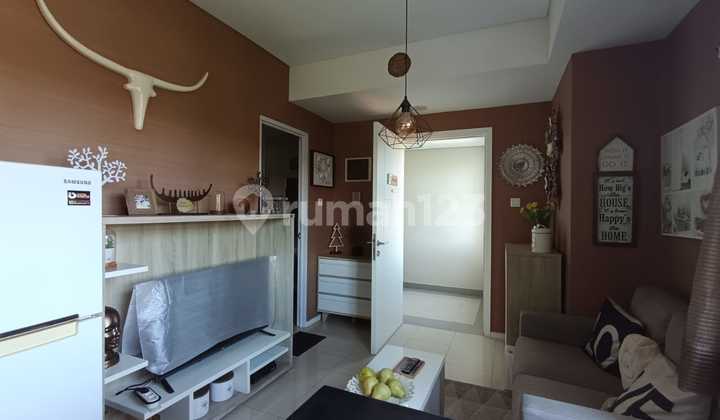 Apartemen 2 BR furnished dengan harga murah Parahyangan Residence 2