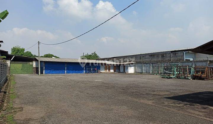 Tanah Murah Dapat Bonus Bangunan Gudang di Sayap Soekarno Hatta 1