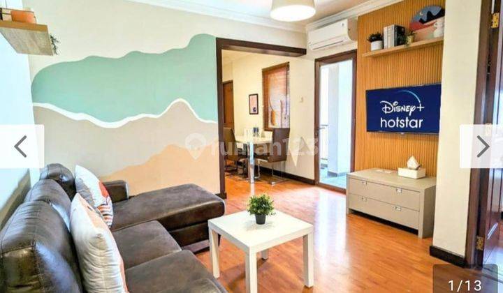 Apartemen Majesty 2 BR Jadi 1 BR Full Furnished, Bandung 1