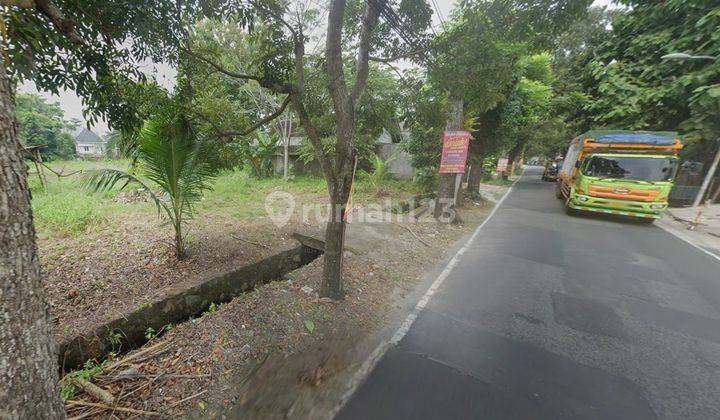 disewakan tanah pinggir jalan besar pandowoharjo sleman 1