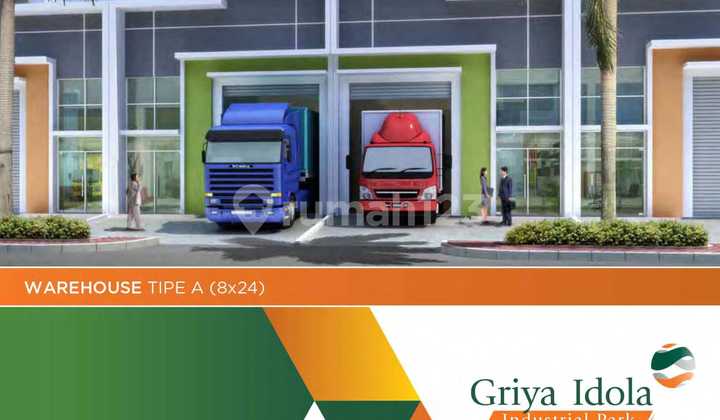 (GD014) Dijual Gudang di Griya Idola Industrial Park Cikupa