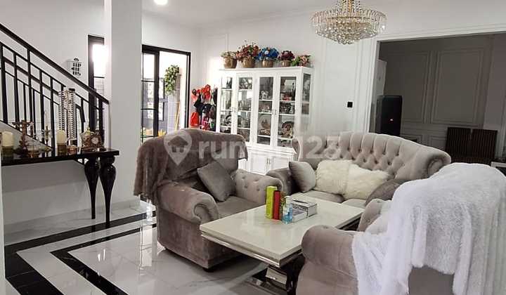 DIJUAL RUMAH HOEK BAGUS MODERN SIAP HUNI DI KENCANA LOKA BSD 2