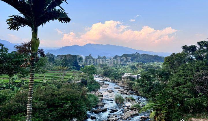 Tanah Shm Untuk Vila View Sawah,gunung,Sungai. 1