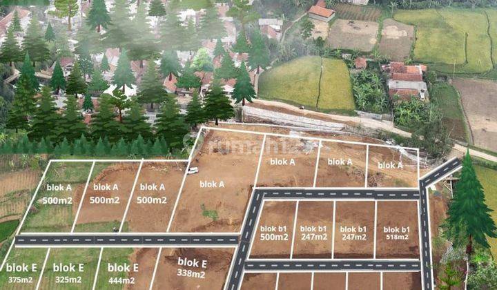 Jual Tanah Kavling Pesona Regency Ciawi Bogor, Shm 1