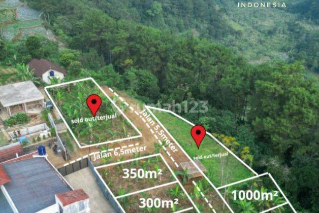 Dijual tanah dekat wisata eiger dimegamendung bogor 1