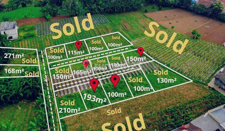 DIJUAL Kavling strategis Shm Di Megamendung Puncak Bogor 1