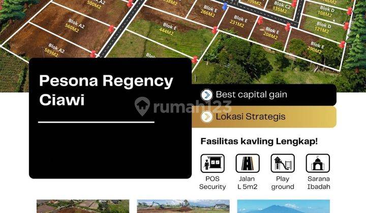 Jual Tanah Kavling Pesona Regency Ciawi Bogor 1