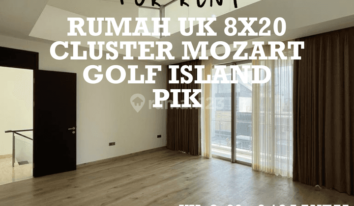 Rumah 3 Lantai Disewakan Di Mozart Golf Island Pantai Indah Kapuk 1