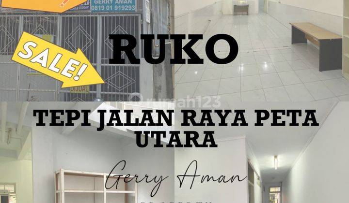 Ruko Di Jalan Peta Utara 8 Murah Banget 1