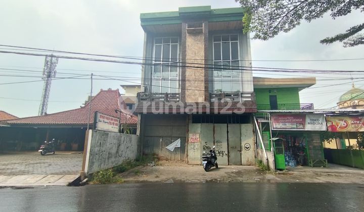 Dijual Ruko Ex Pabrik Pinggir Jalan di Karang Satria Tambun Utara