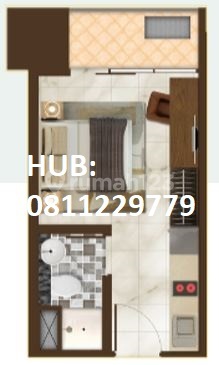 Jual Apartemen Type Studio, Sedayu City Suite Kelapa Gading, Cakung, Jakarta Timur