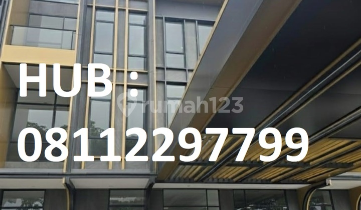 Ready to Occupy, Ruko Iconix in BSD for Rent, 4 Floors, Already Installed with Elevator and Canopy, Near Entrance/Exit