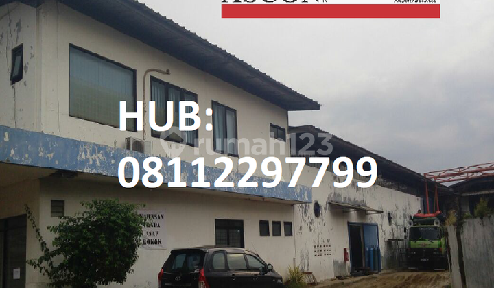 Commercial Area, Spacious Factory in the A.h Nasution Cipadung Bandung Area.