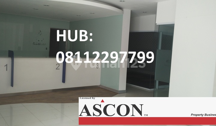 For Lease Commercial Space on Jl. R.E. Martadinata (Riau) Bandung, Highly Strategic Location