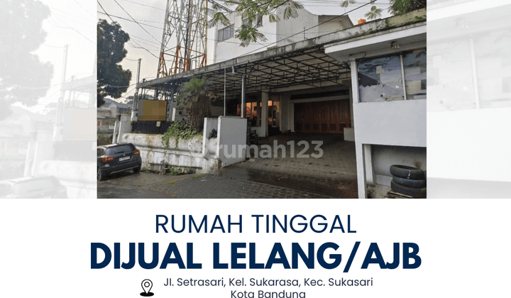 Akan Dilelang Rumah Tinggal Siap Huni di Sukarasa, Bandung 1