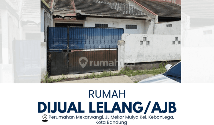 Akan Dilelang Rumah Butuh Renovasi di Perumahan Mekarwangi, Bandung 1