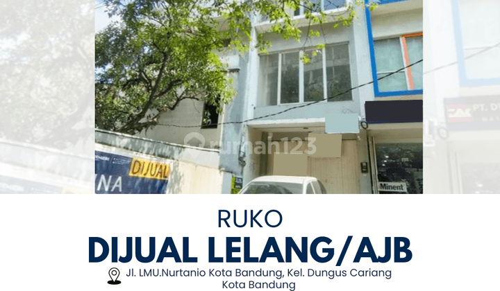 AKAN DIJUAL MELALUI LELANG / AJB RUKO DI ANDIR KOTA BANDUNG 1