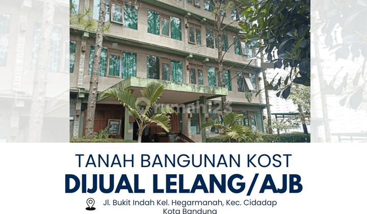 Dijual Tanah Bangunan Kost di Hegarmanah Cidadap, Bandung 1