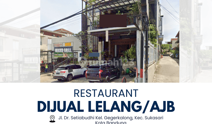 Restaurant Dijual di Kota Bandung 1