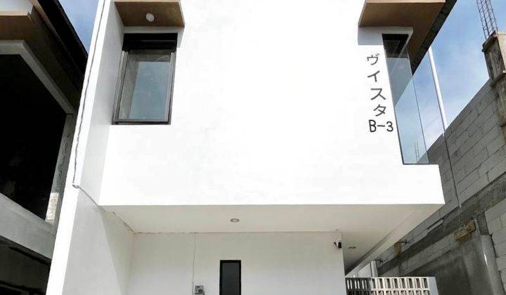 Rumah Modern 2 Lantai Gaya Jepang di Cihanjuang, Parongpong  1