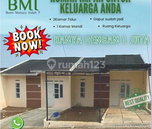 Dapatkan Rumah Subsidi Konsep Cluster Di Sukabumi Dekat Exit Tol Dan Station Kerete 1